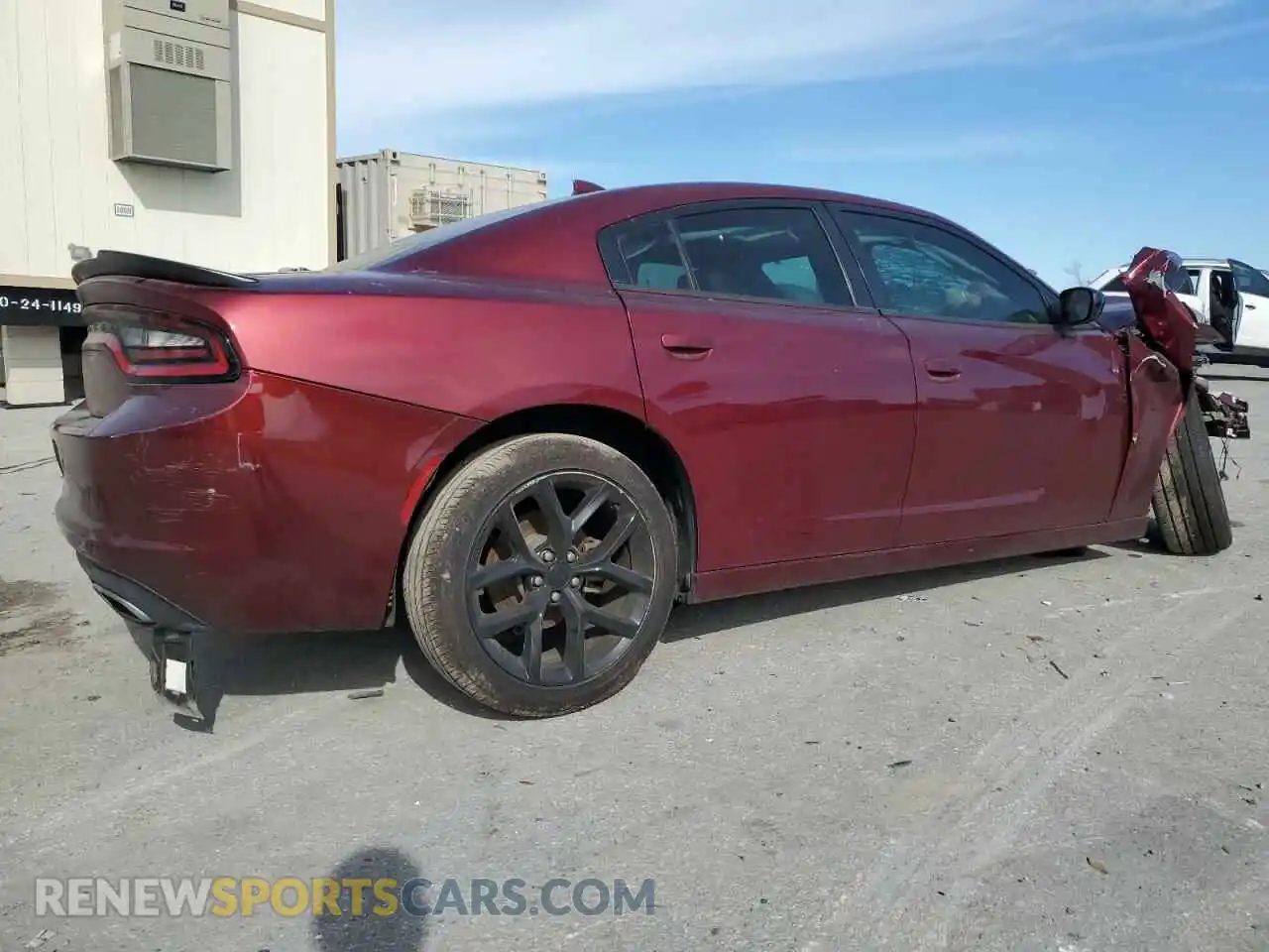 3 Photograph of a damaged car 2C3CDXBG4MH562431 DODGE CHARGER 2021