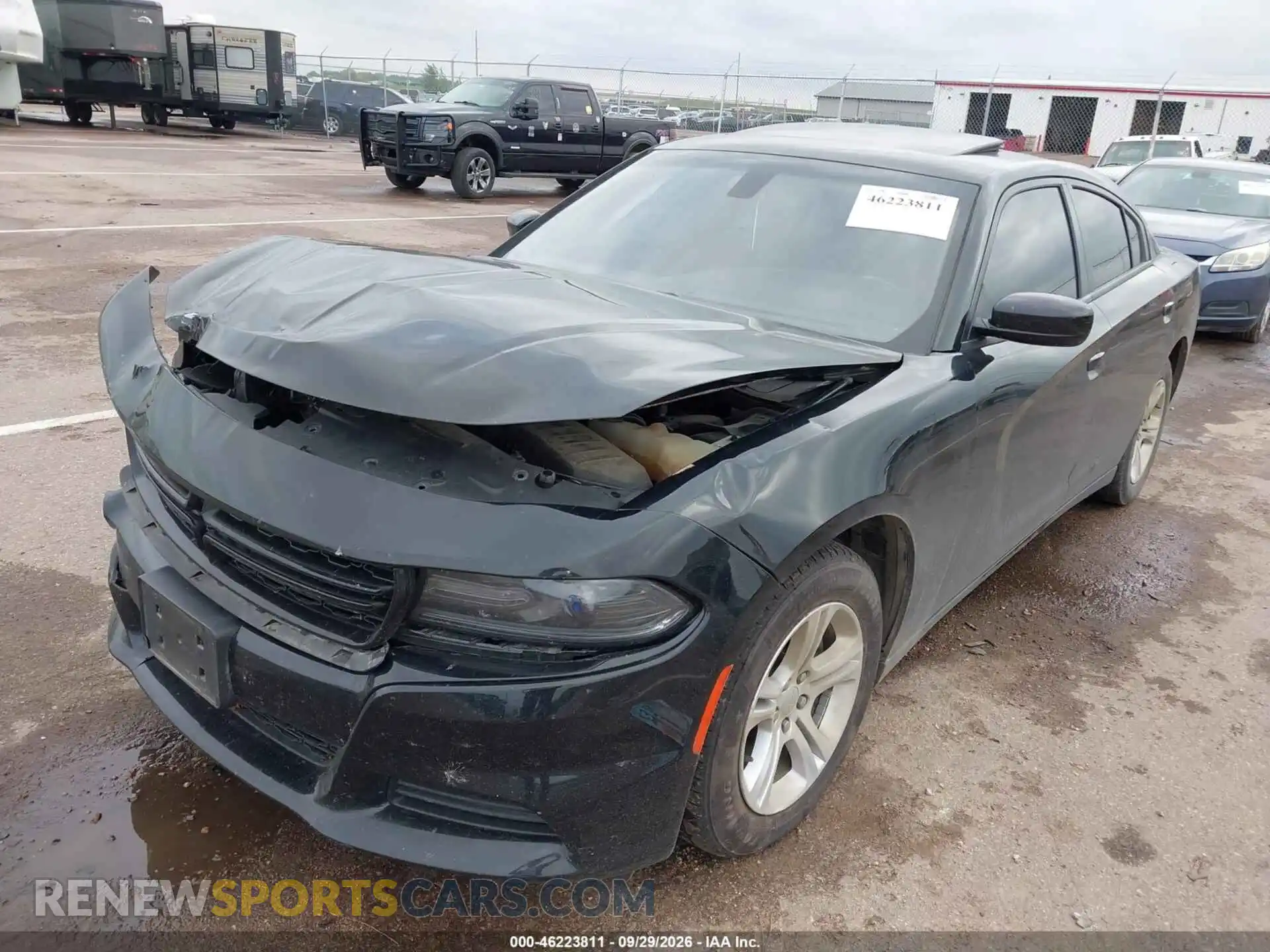 2 fotografías del automóvil dañado 2C3CDXBG4MH579150 DODGE CHARGER 2021