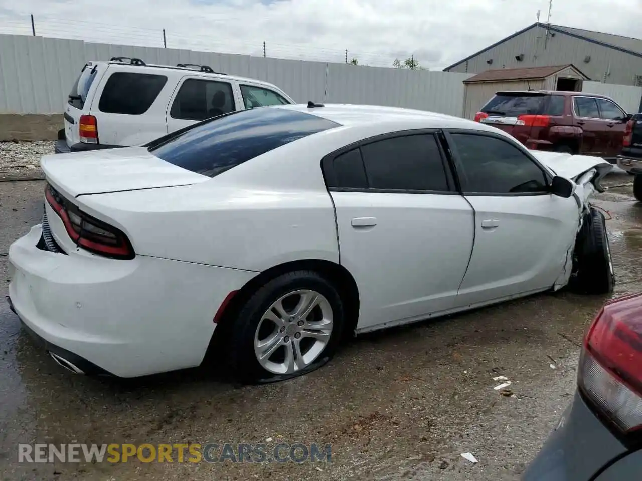 3 Photograph of a damaged car 2C3CDXBG4MH590052 DODGE CHARGER 2021