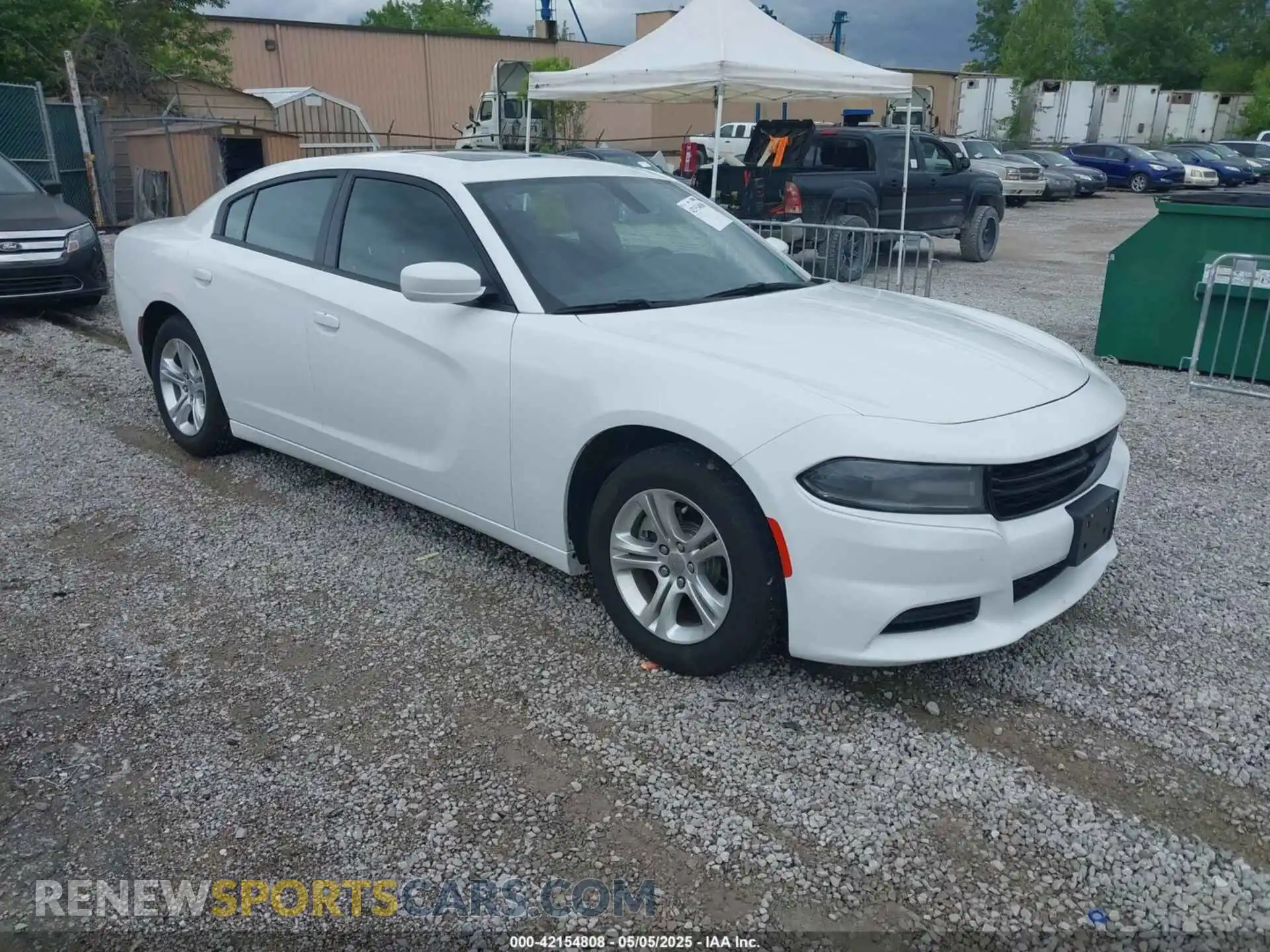 1 Photograph of a damaged car 2C3CDXBG4MH641078 DODGE CHARGER 2021
