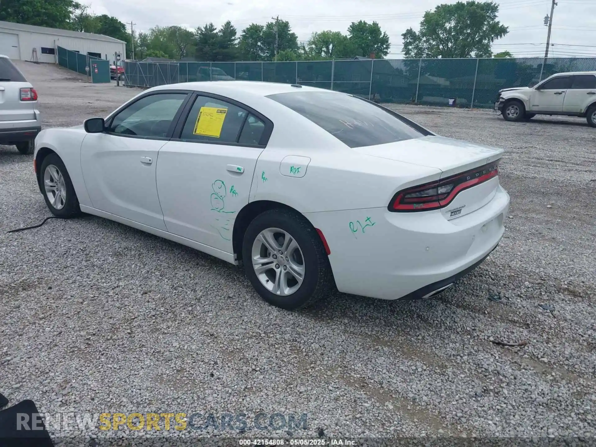 3 Photograph of a damaged car 2C3CDXBG4MH641078 DODGE CHARGER 2021