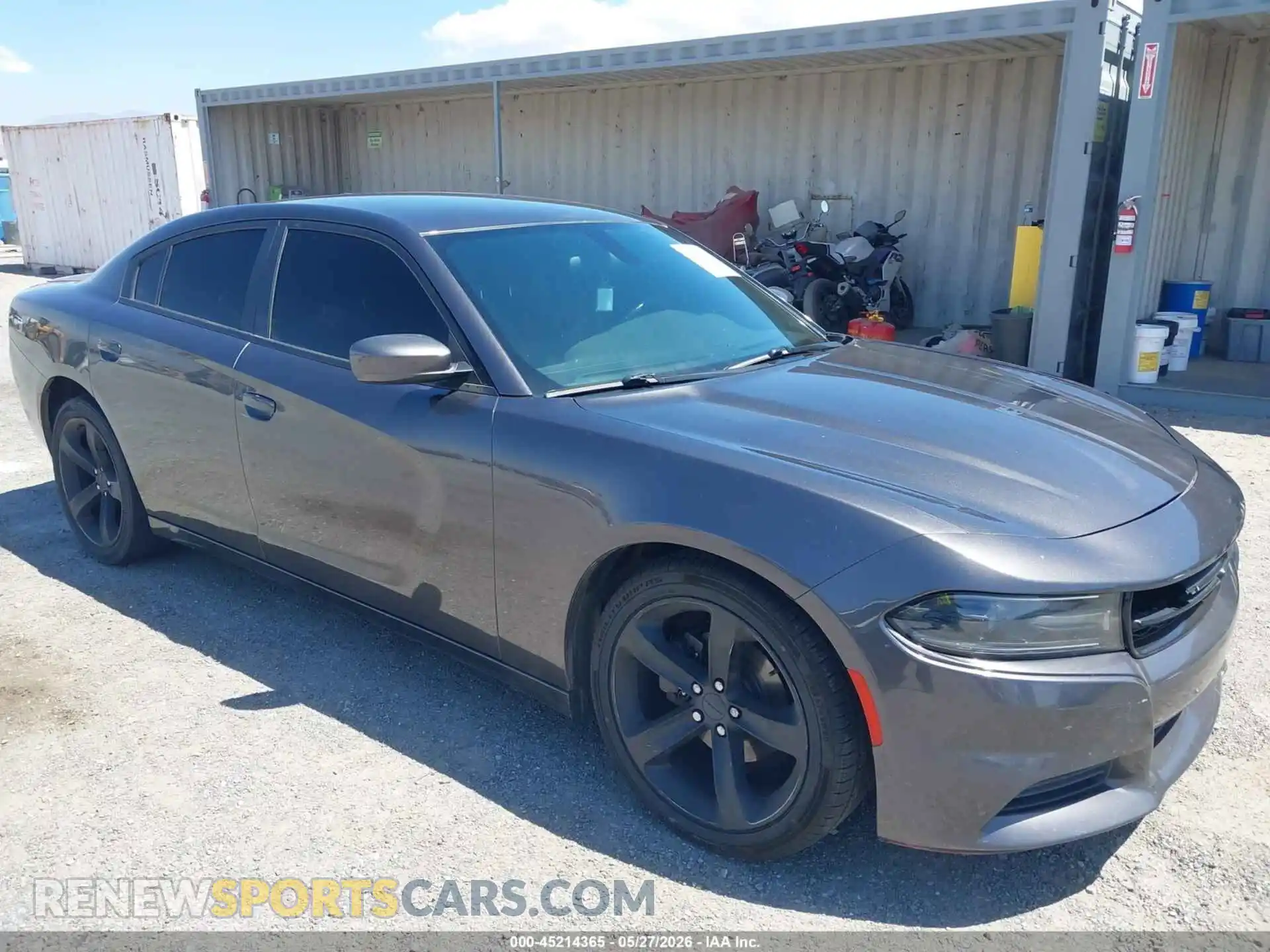 1 Photograph of a damaged car 2C3CDXBG4MH675313 DODGE CHARGER 2021