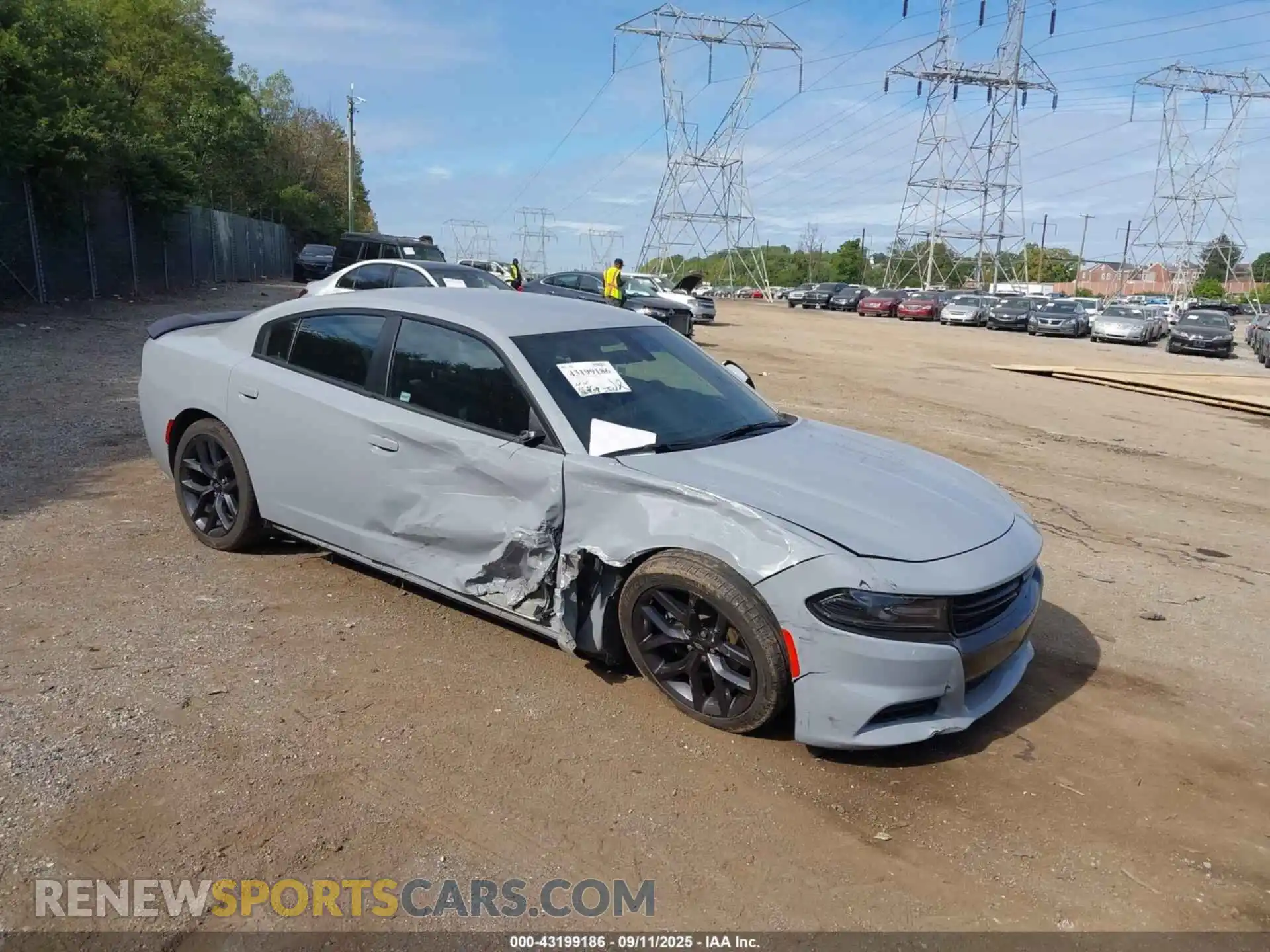 1 Photograph of a damaged car 2C3CDXBG4MH679488 DODGE CHARGER 2021