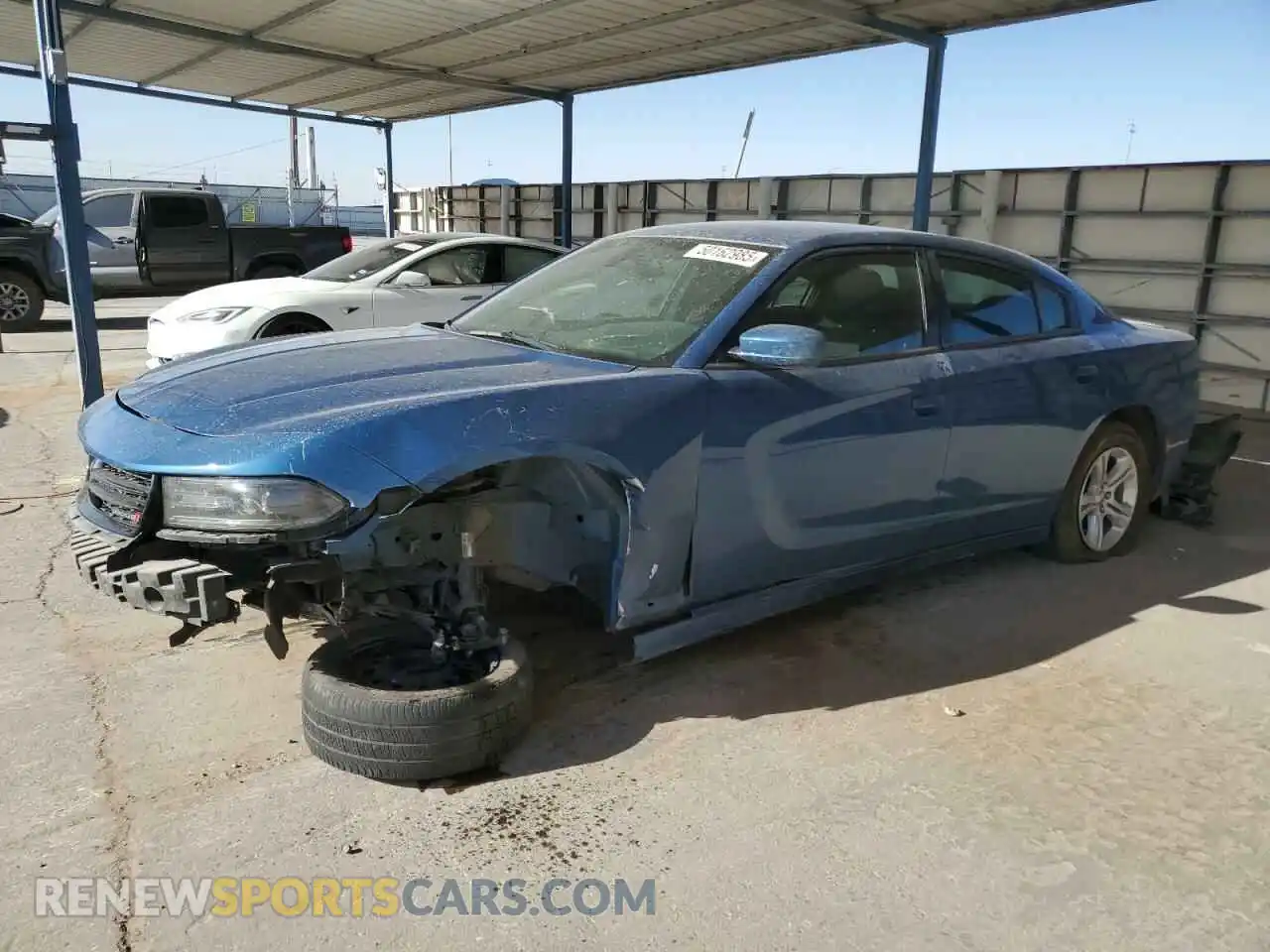 1 Фотография поврежденного автомобиля 2C3CDXBG4MH679698 DODGE CHARGER 2021