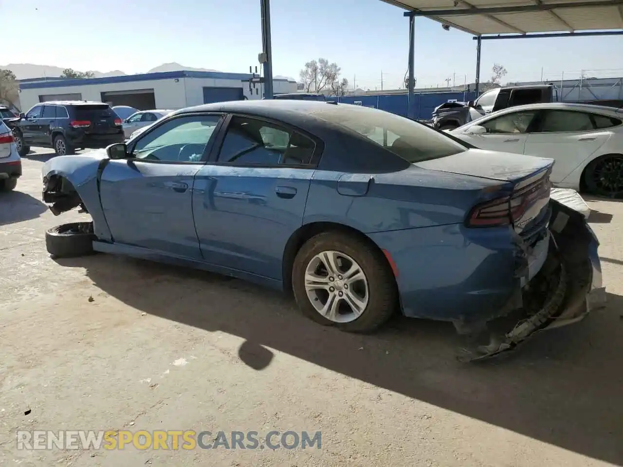 2 Фотография поврежденного автомобиля 2C3CDXBG4MH679698 DODGE CHARGER 2021