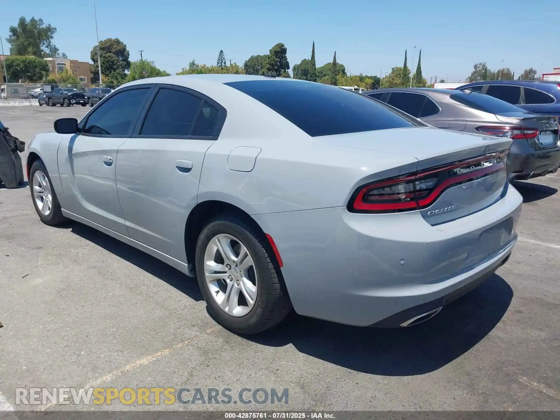 3 Photograph of a damaged car 2C3CDXBG4MH682150 DODGE CHARGER 2021