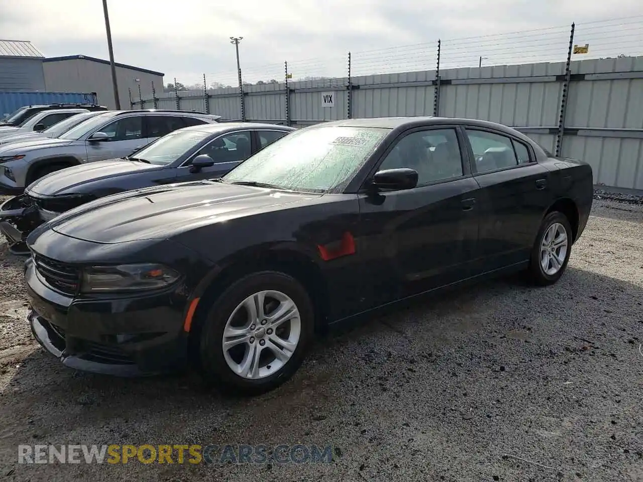 1 Photograph of a damaged car 2C3CDXBG5MH511049 DODGE CHARGER 2021