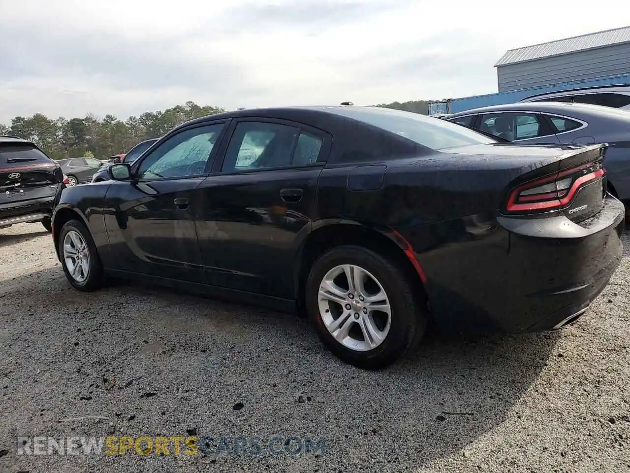 2 Photograph of a damaged car 2C3CDXBG5MH511049 DODGE CHARGER 2021