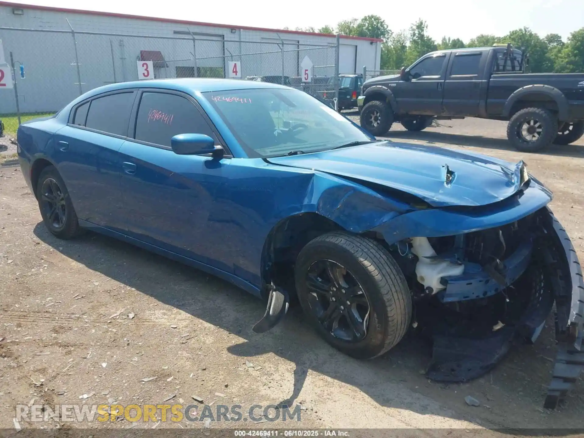 1 Photograph of a damaged car 2C3CDXBG5MH515151 DODGE CHARGER 2021