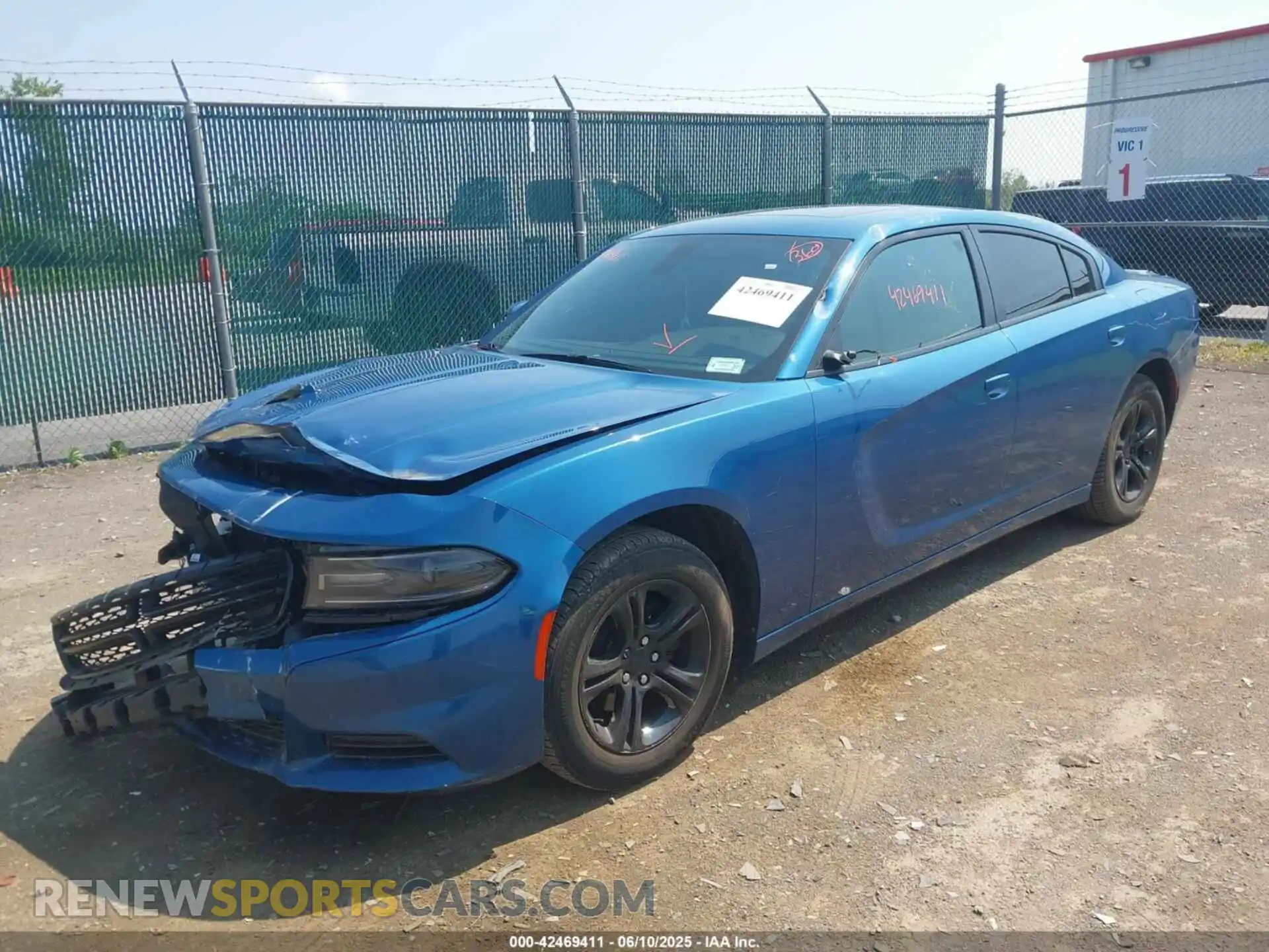 2 Photograph of a damaged car 2C3CDXBG5MH515151 DODGE CHARGER 2021