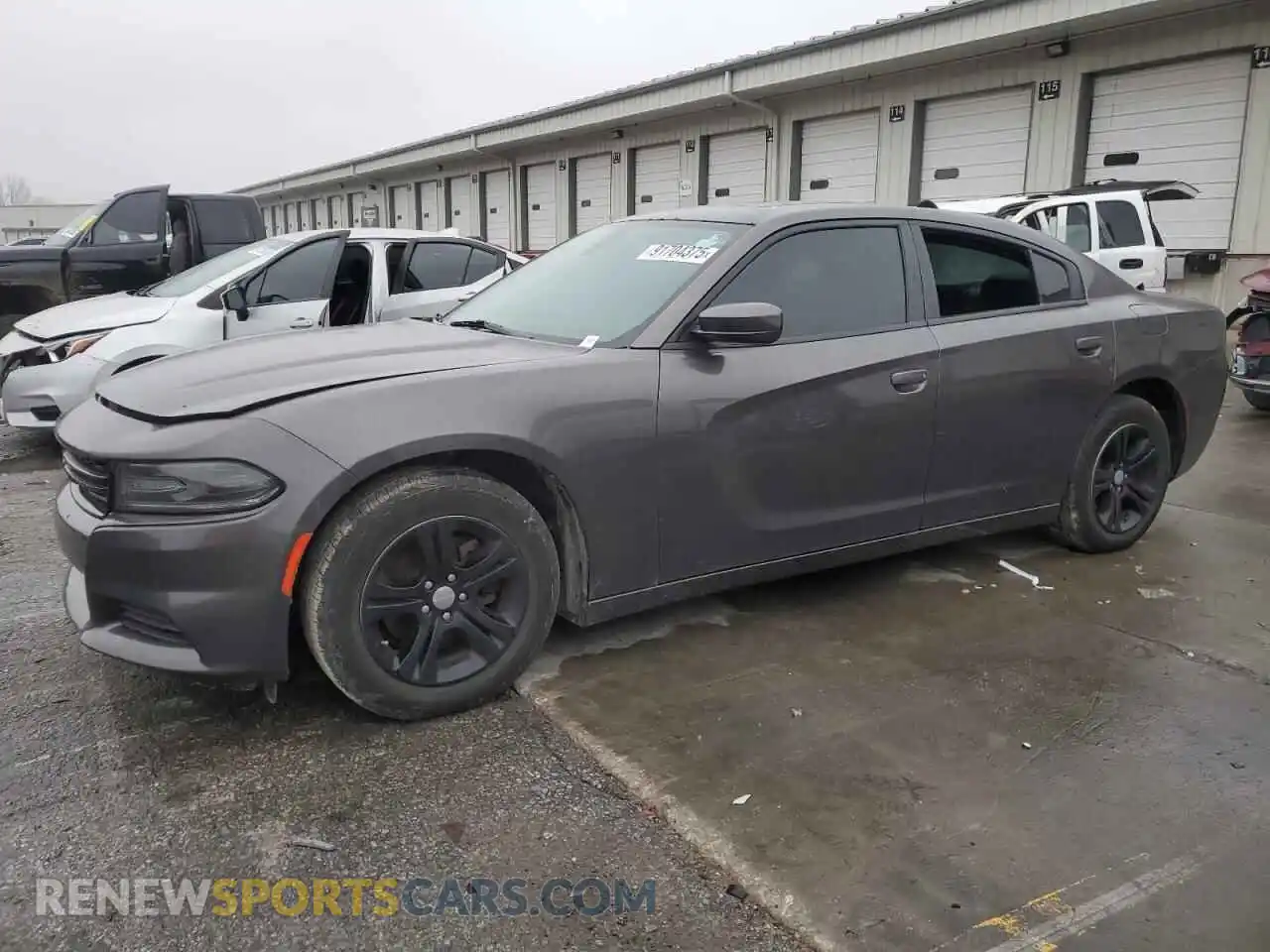 1 Photograph of a damaged car 2C3CDXBG5MH518227 DODGE CHARGER 2021