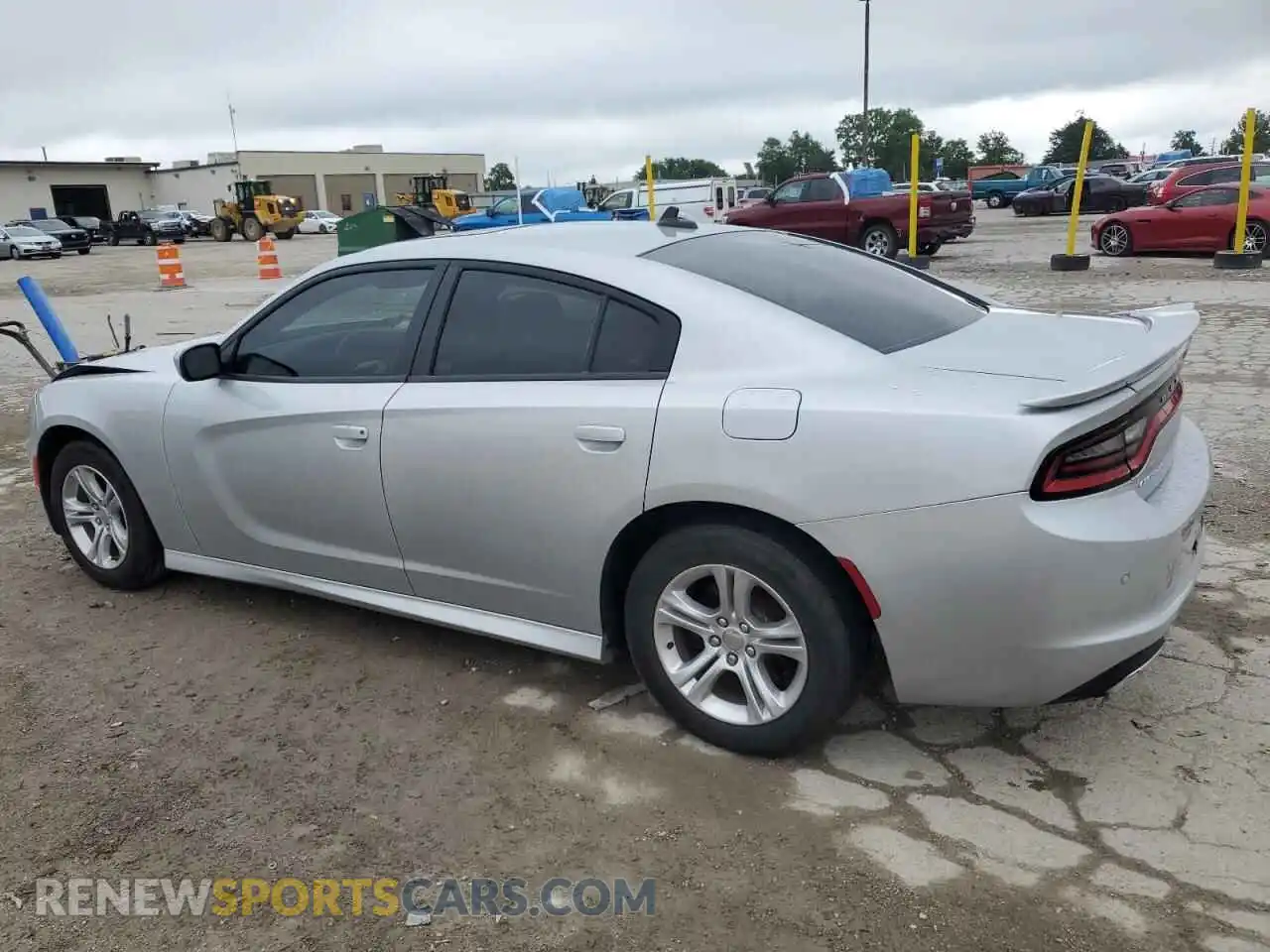 2 Photograph of a damaged car 2C3CDXBG5MH548392 DODGE CHARGER 2021