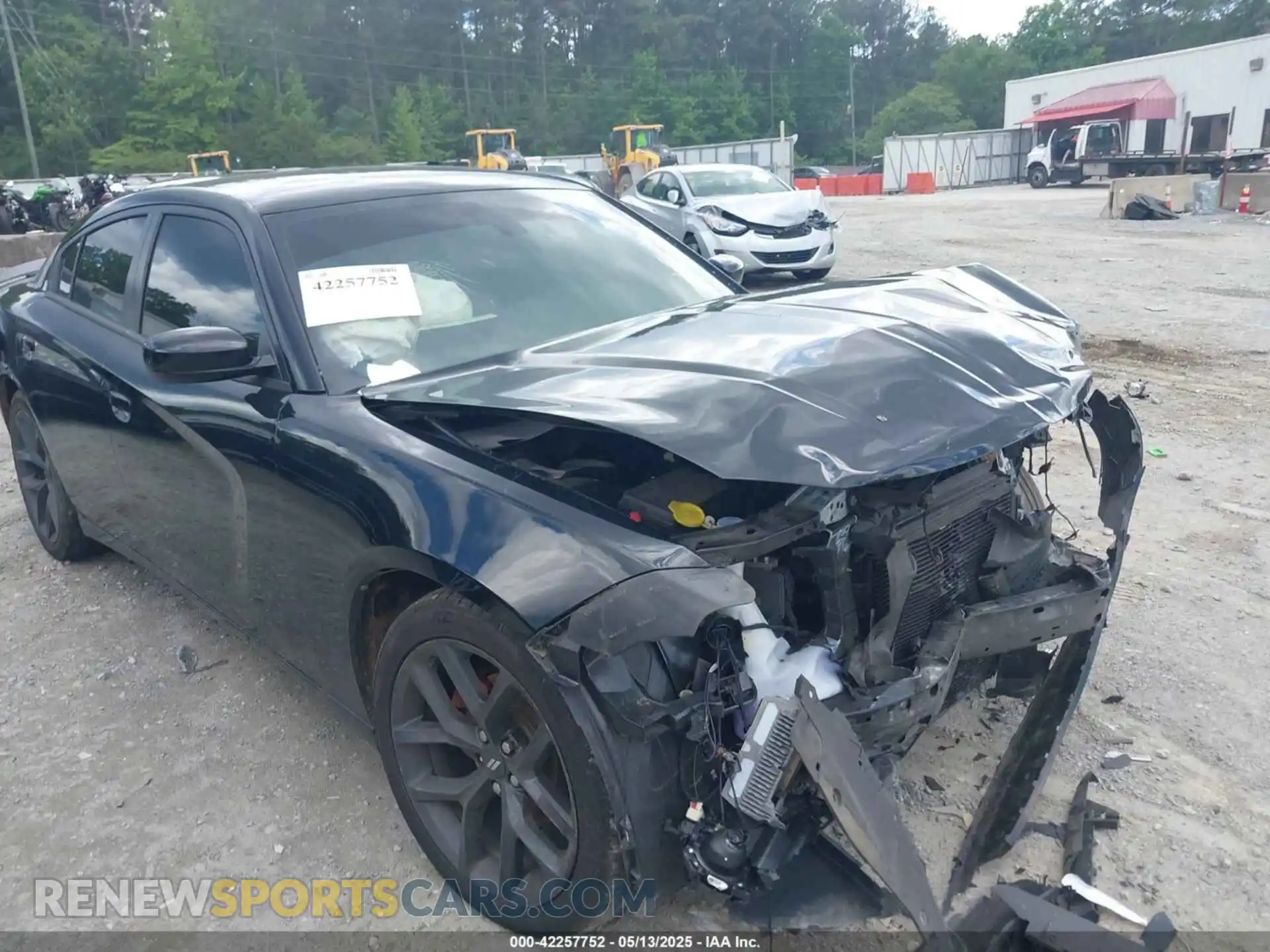 1 Photograph of a damaged car 2C3CDXBG5MH621986 DODGE CHARGER 2021