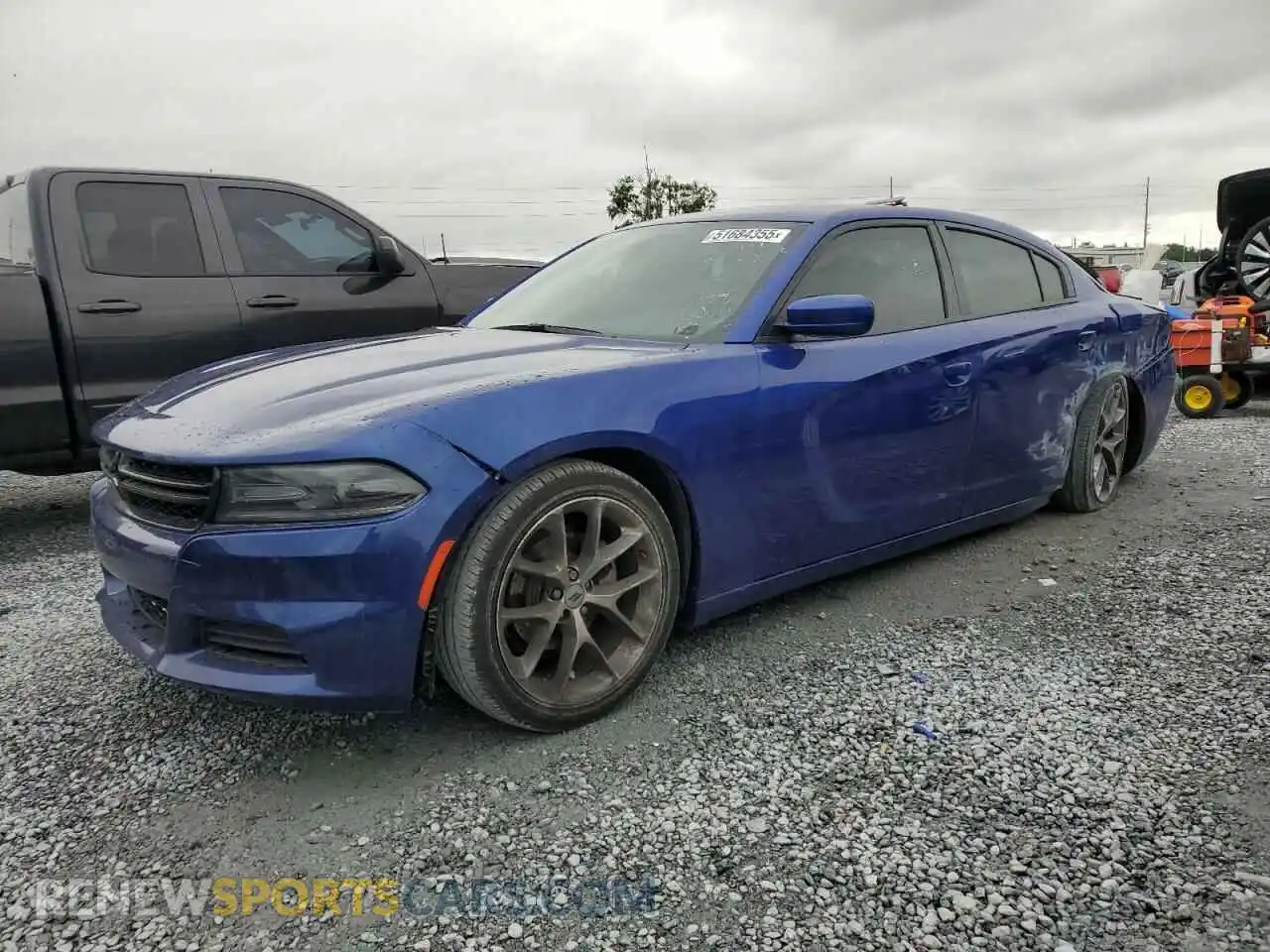 1 Photograph of a damaged car 2C3CDXBG5MH640893 DODGE CHARGER 2021