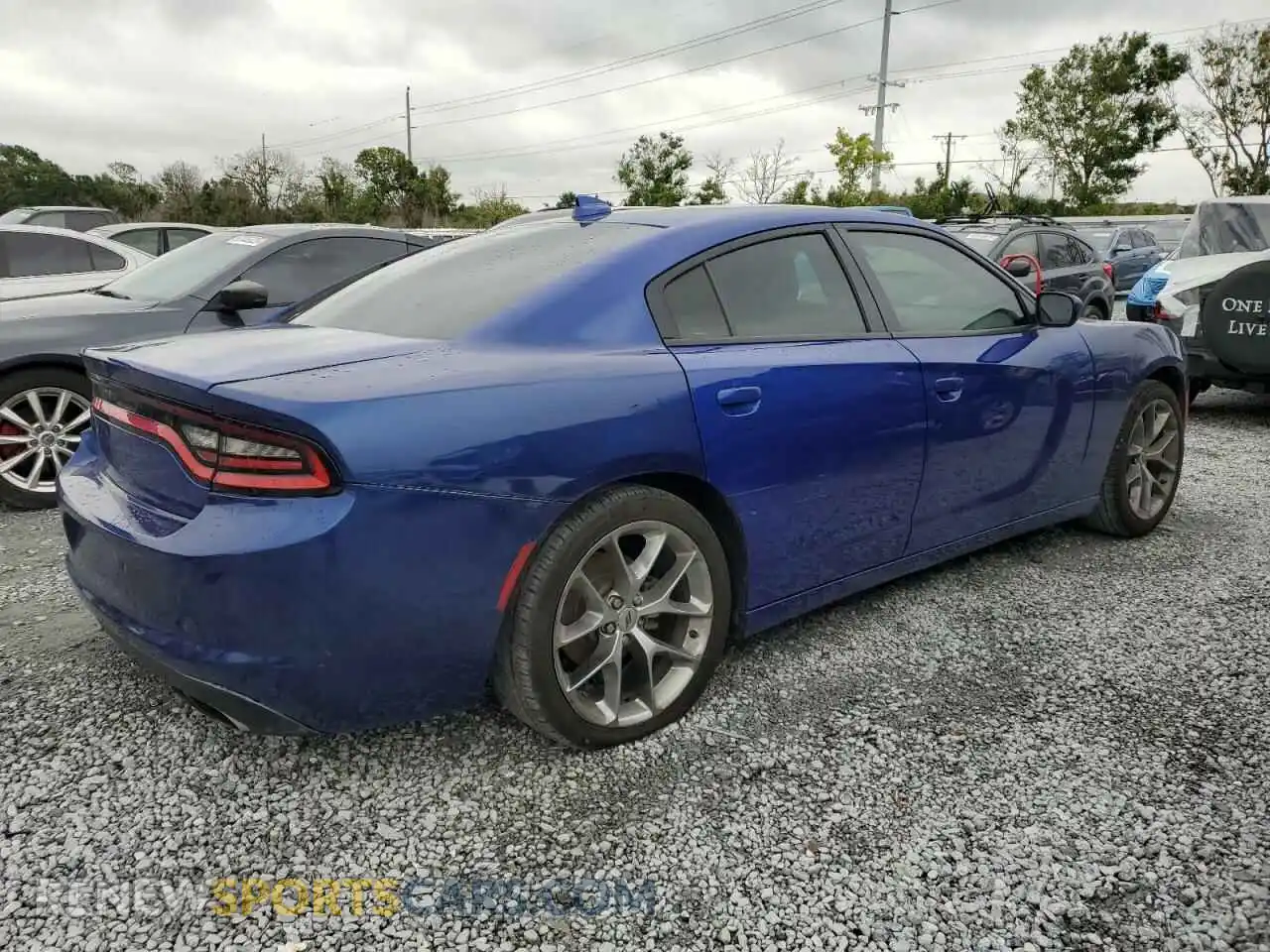 3 Photograph of a damaged car 2C3CDXBG5MH640893 DODGE CHARGER 2021