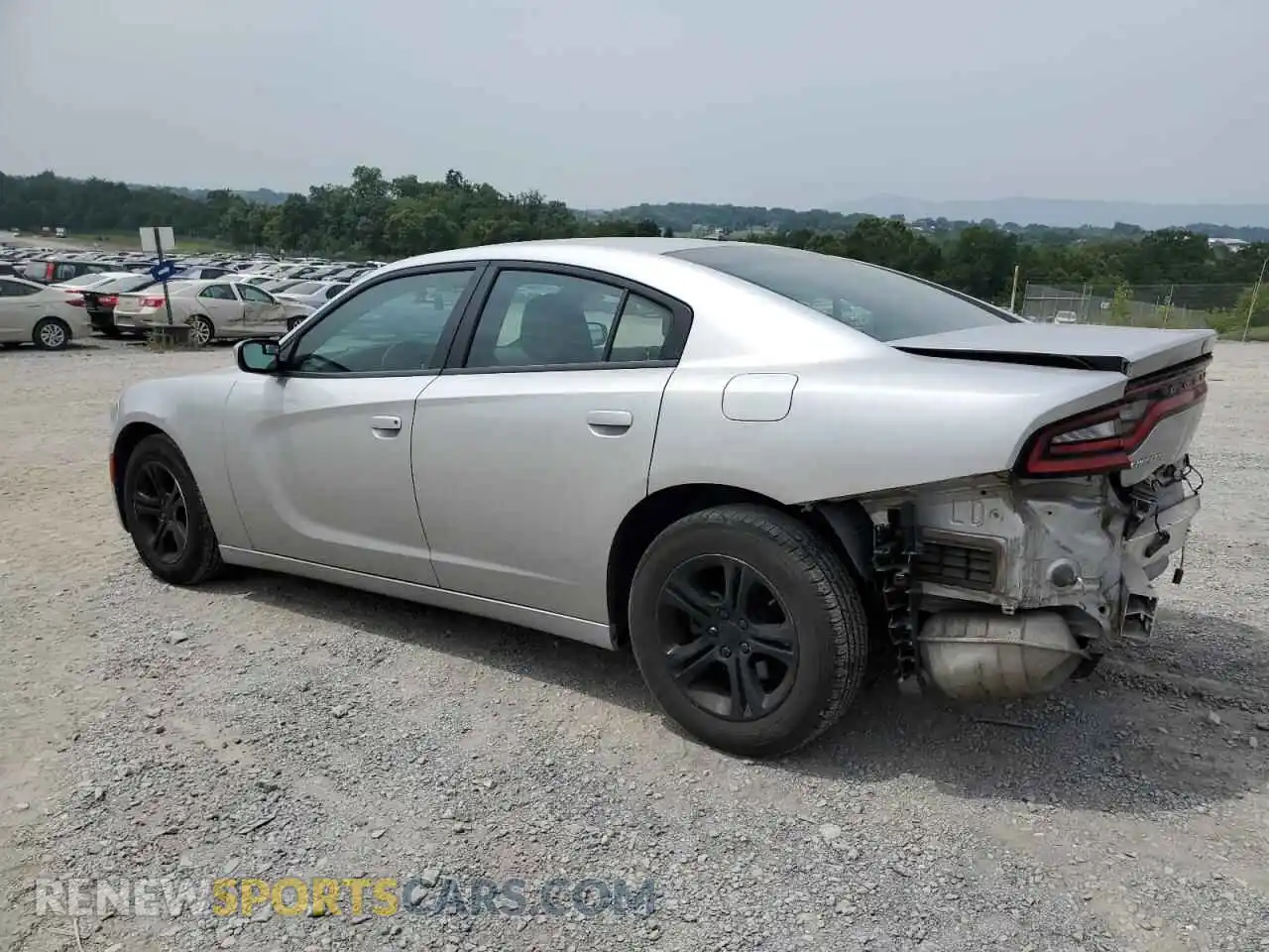 2 Фотография поврежденного автомобиля 2C3CDXBG5MH642563 DODGE CHARGER 2021