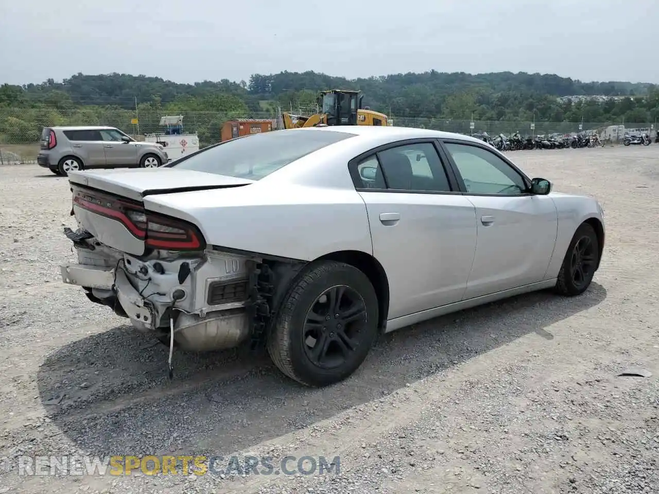 3 Фотография поврежденного автомобиля 2C3CDXBG5MH642563 DODGE CHARGER 2021
