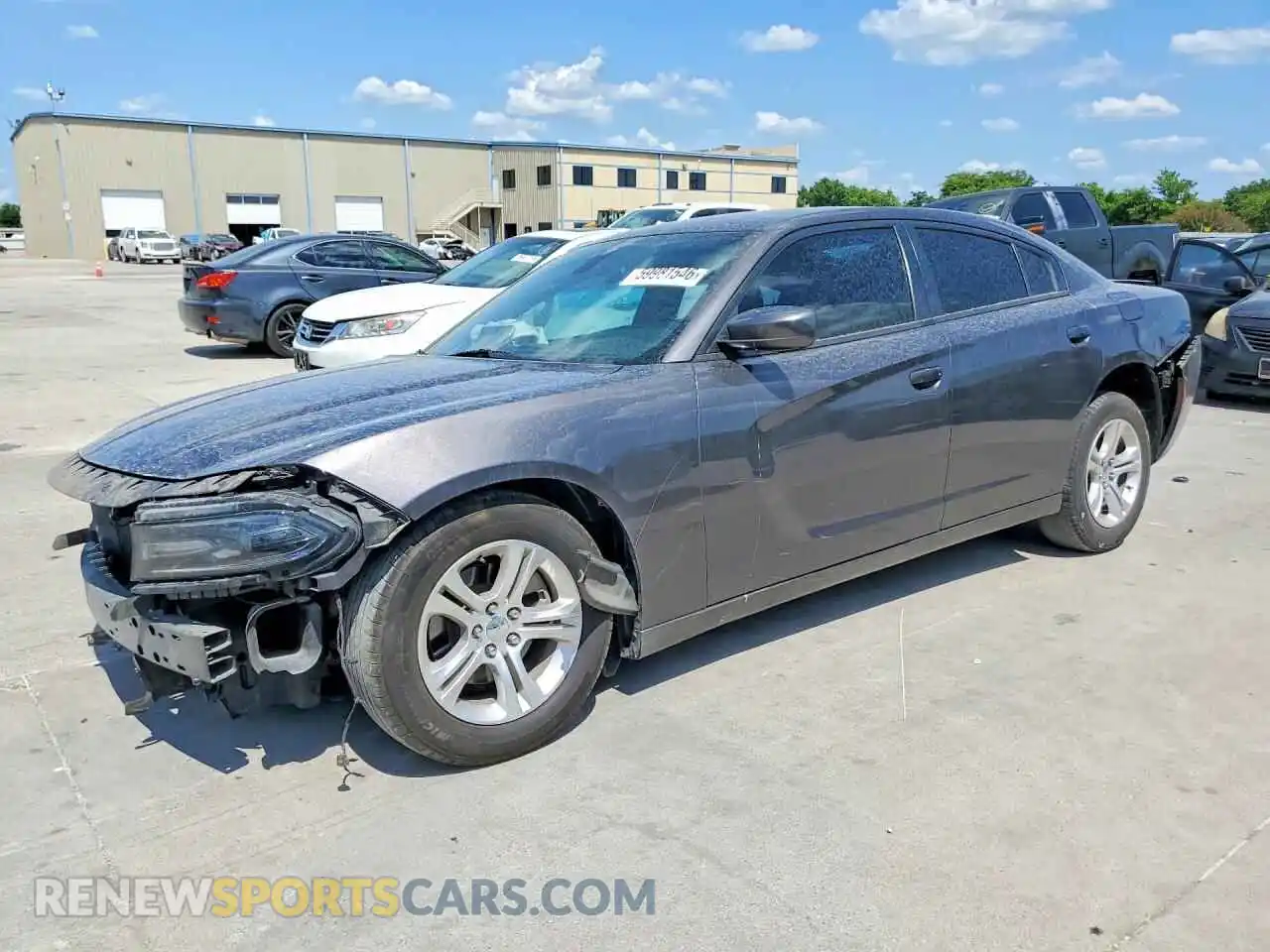 1 fotografías del automóvil dañado 2C3CDXBG5MH656771 DODGE CHARGER 2021