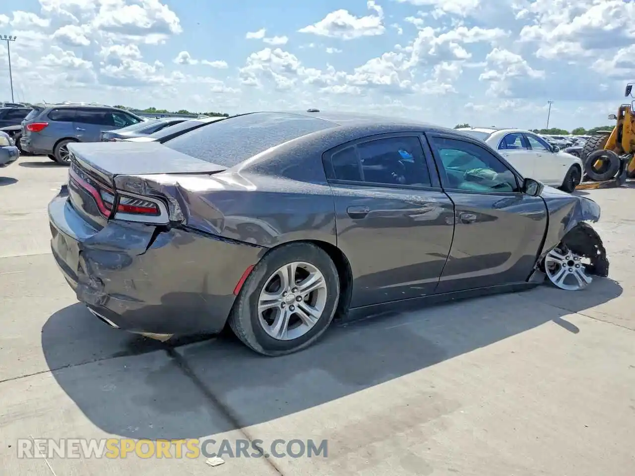 3 fotografías del automóvil dañado 2C3CDXBG5MH656771 DODGE CHARGER 2021