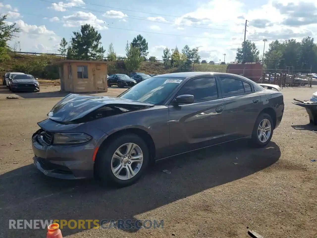 1 Фотография поврежденного автомобиля 2C3CDXBG5MH675580 DODGE CHARGER 2021