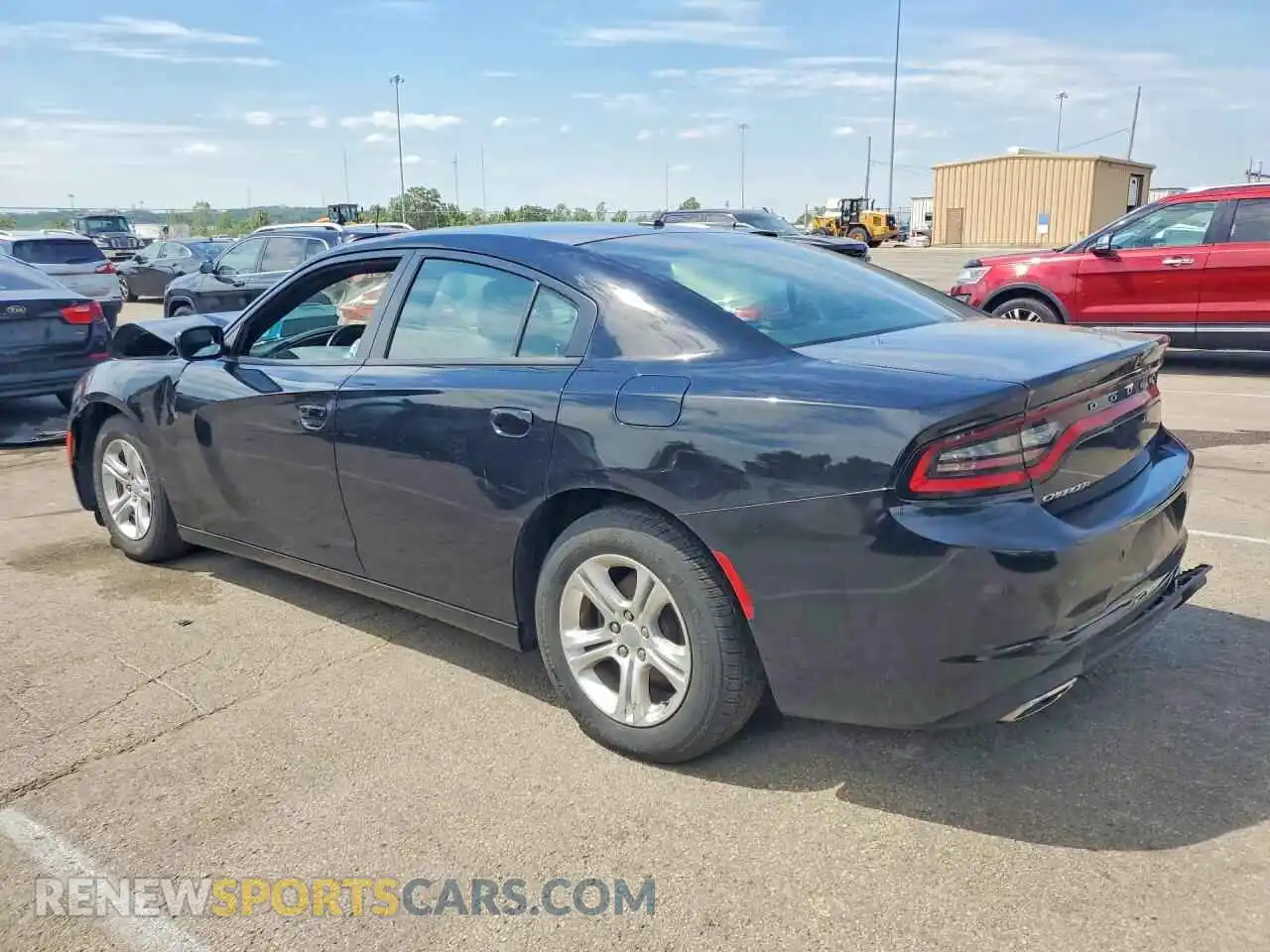 2 Photograph of a damaged car 2C3CDXBG6MH515143 DODGE CHARGER 2021