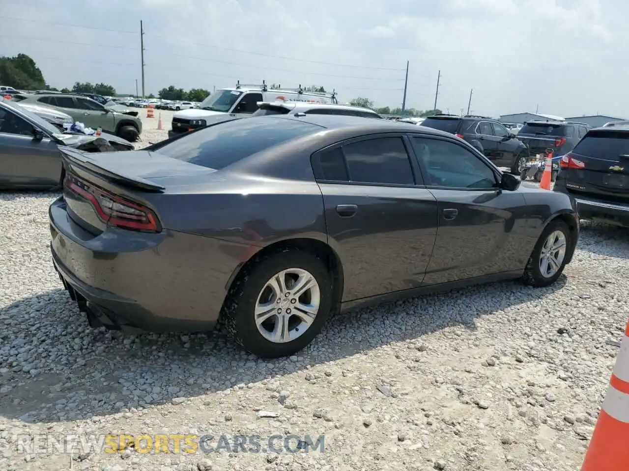 3 Фотография поврежденного автомобиля 2C3CDXBG6MH518401 DODGE CHARGER 2021