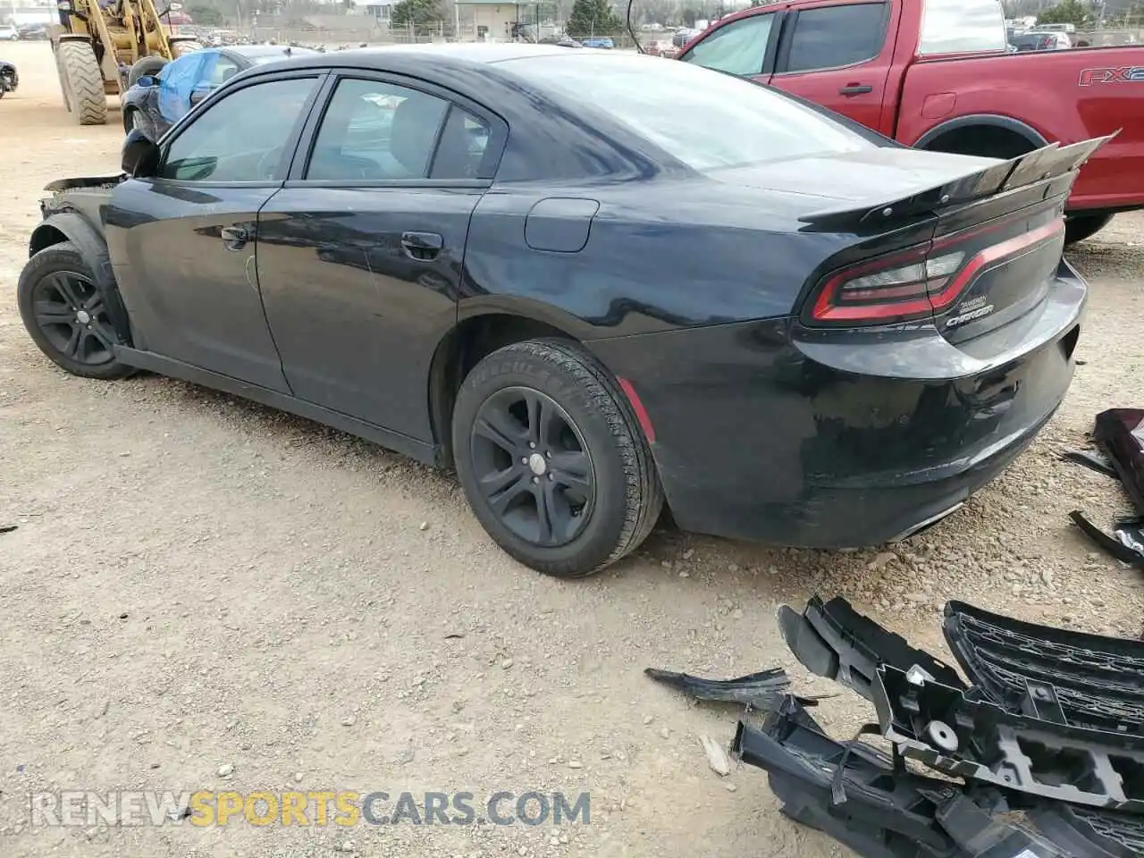2 Photograph of a damaged car 2C3CDXBG6MH522285 DODGE CHARGER 2021