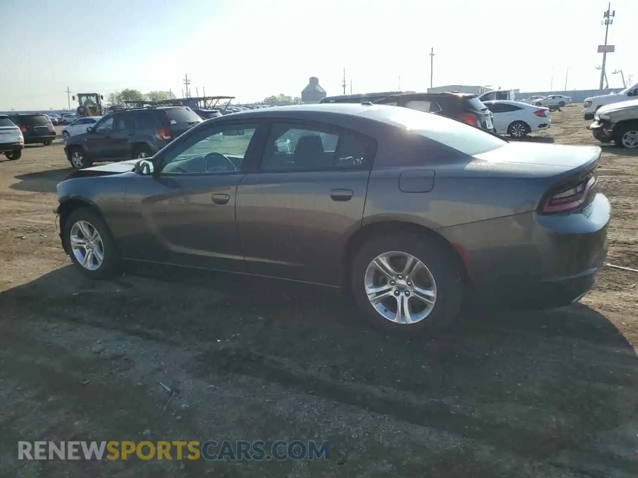 2 Photograph of a damaged car 2C3CDXBG6MH568649 DODGE CHARGER 2021