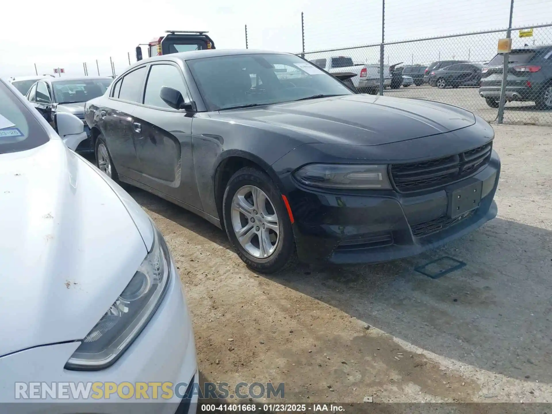 1 Photograph of a damaged car 2C3CDXBG6MH584365 DODGE CHARGER 2021