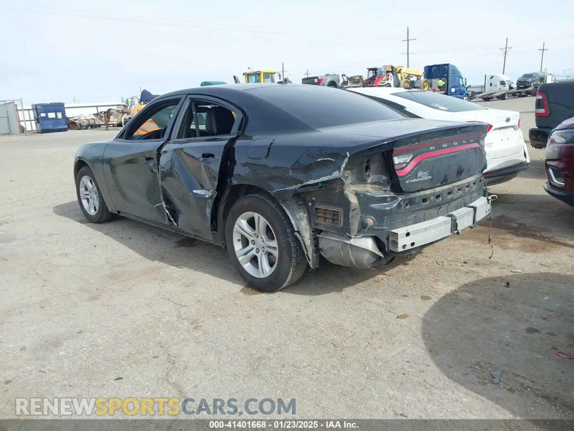 3 Photograph of a damaged car 2C3CDXBG6MH584365 DODGE CHARGER 2021