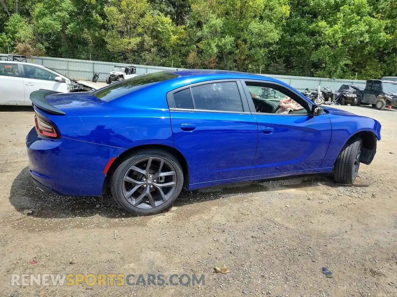 3 Photograph of a damaged car 2C3CDXBG6MH603898 DODGE CHARGER 2021
