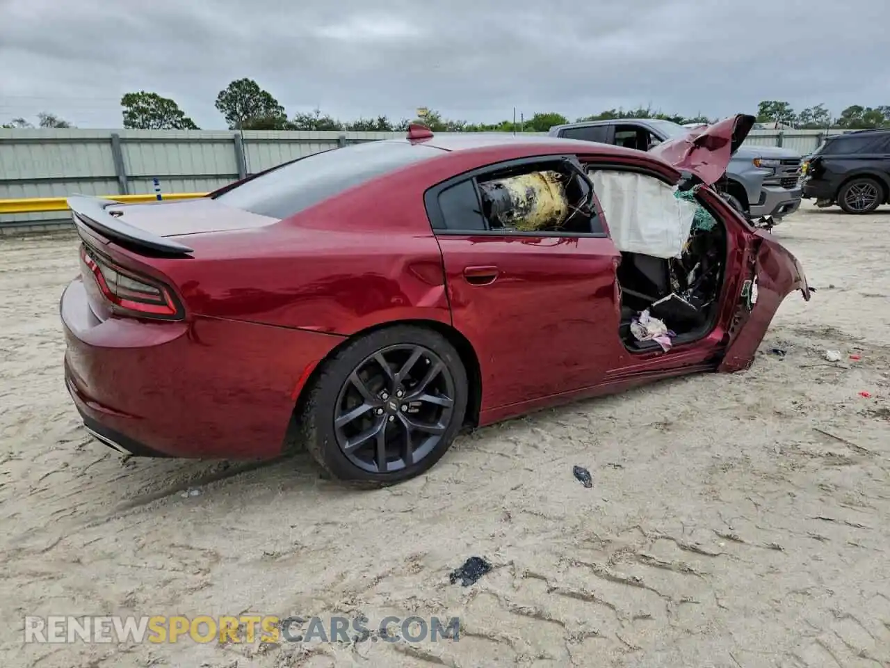 3 Photograph of a damaged car 2C3CDXBG6MH625867 DODGE CHARGER 2021