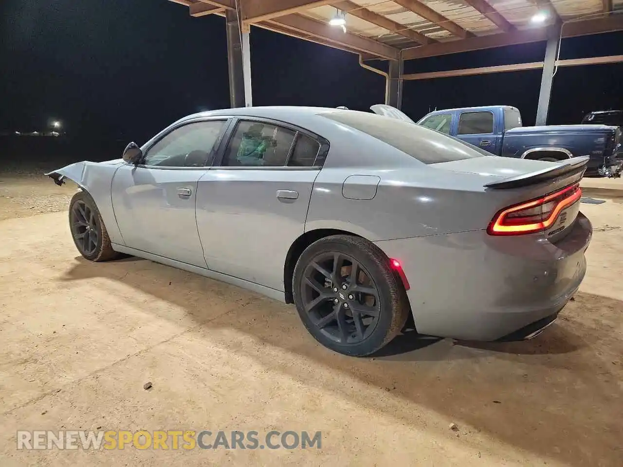 2 Photograph of a damaged car 2C3CDXBG6MH636478 DODGE CHARGER 2021
