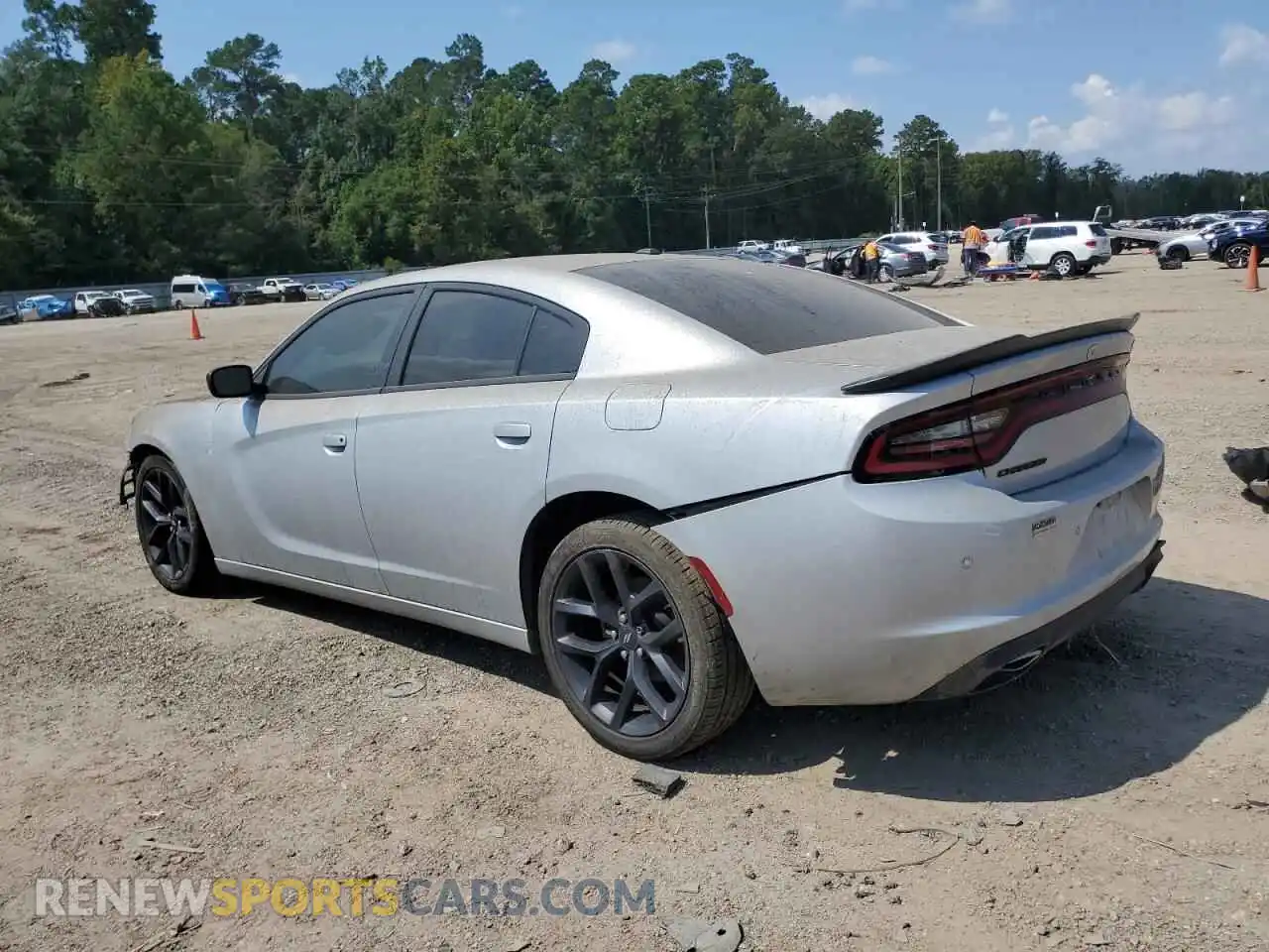 2 Photograph of a damaged car 2C3CDXBG6MH658867 DODGE CHARGER 2021