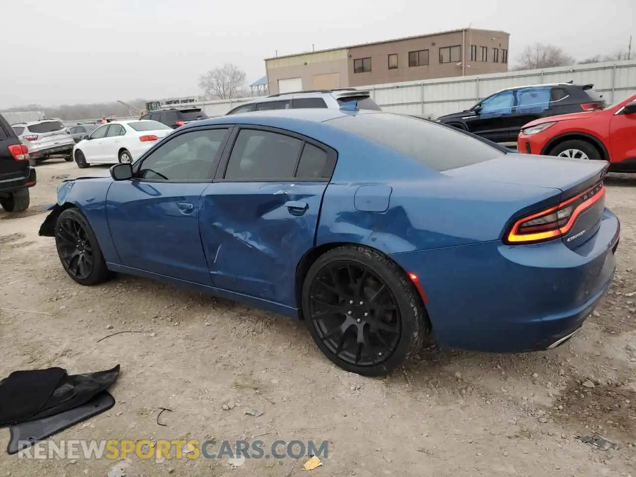 2 Photograph of a damaged car 2C3CDXBG7MH504846 DODGE CHARGER 2021