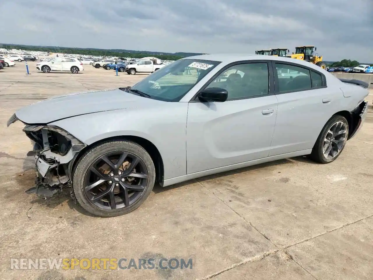 1 Photograph of a damaged car 2C3CDXBG7MH532145 DODGE CHARGER 2021