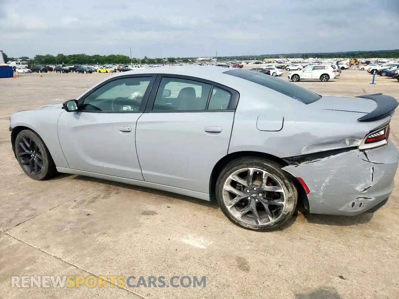 2 Photograph of a damaged car 2C3CDXBG7MH532145 DODGE CHARGER 2021