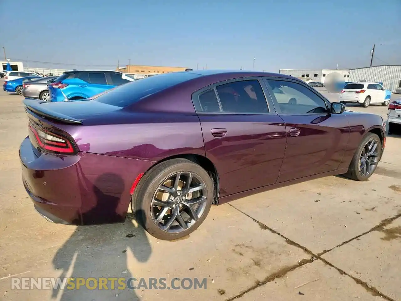 3 Photograph of a damaged car 2C3CDXBG7MH534154 DODGE CHARGER 2021
