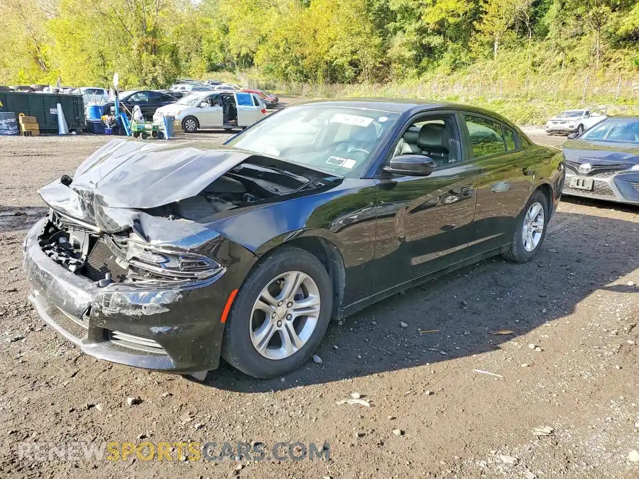 1 fotografías del automóvil dañado 2C3CDXBG7MH541699 DODGE CHARGER 2021