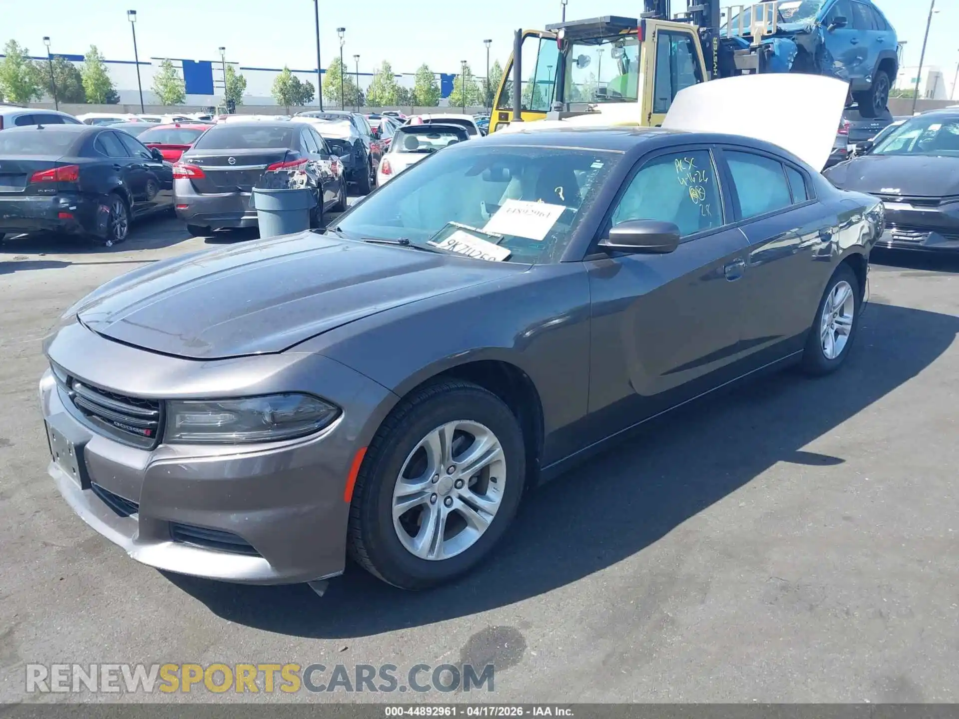 2 Photograph of a damaged car 2C3CDXBG7MH543758 DODGE CHARGER 2021