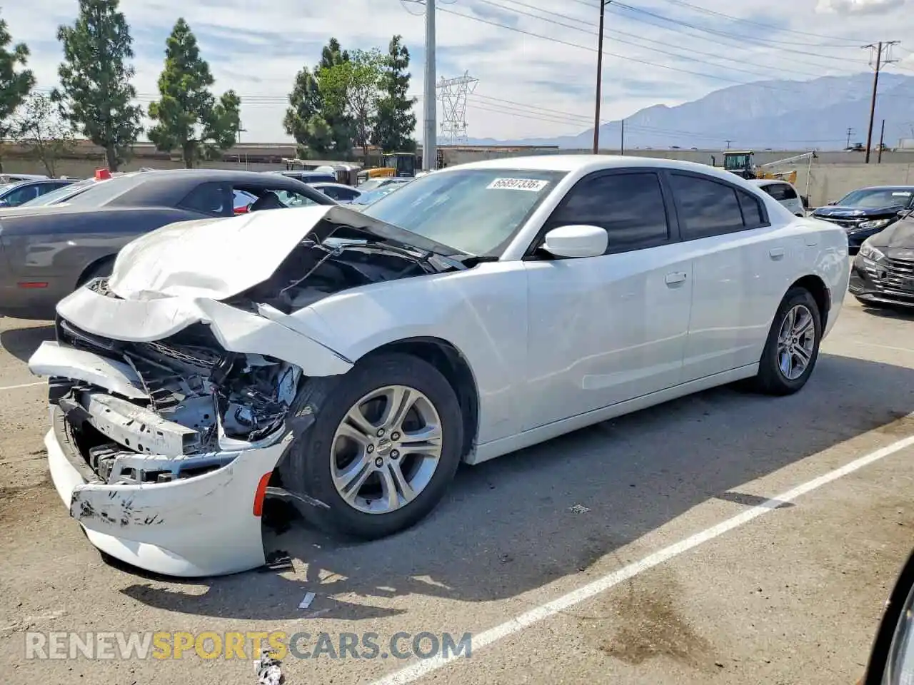 1 fotografías del automóvil dañado 2C3CDXBG7MH544974 DODGE CHARGER 2021
