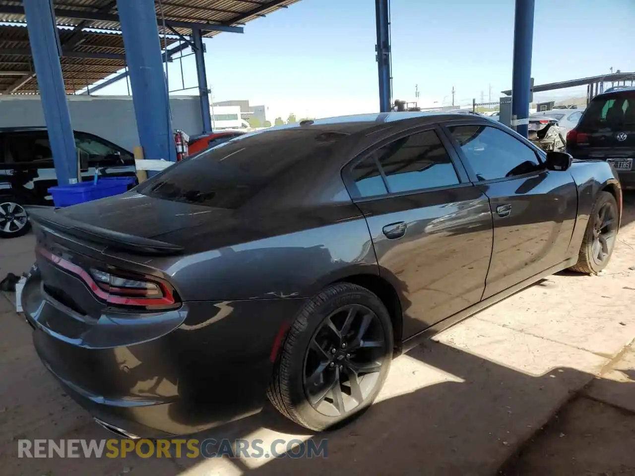 3 Photograph of a damaged car 2C3CDXBG7MH612819 DODGE CHARGER 2021