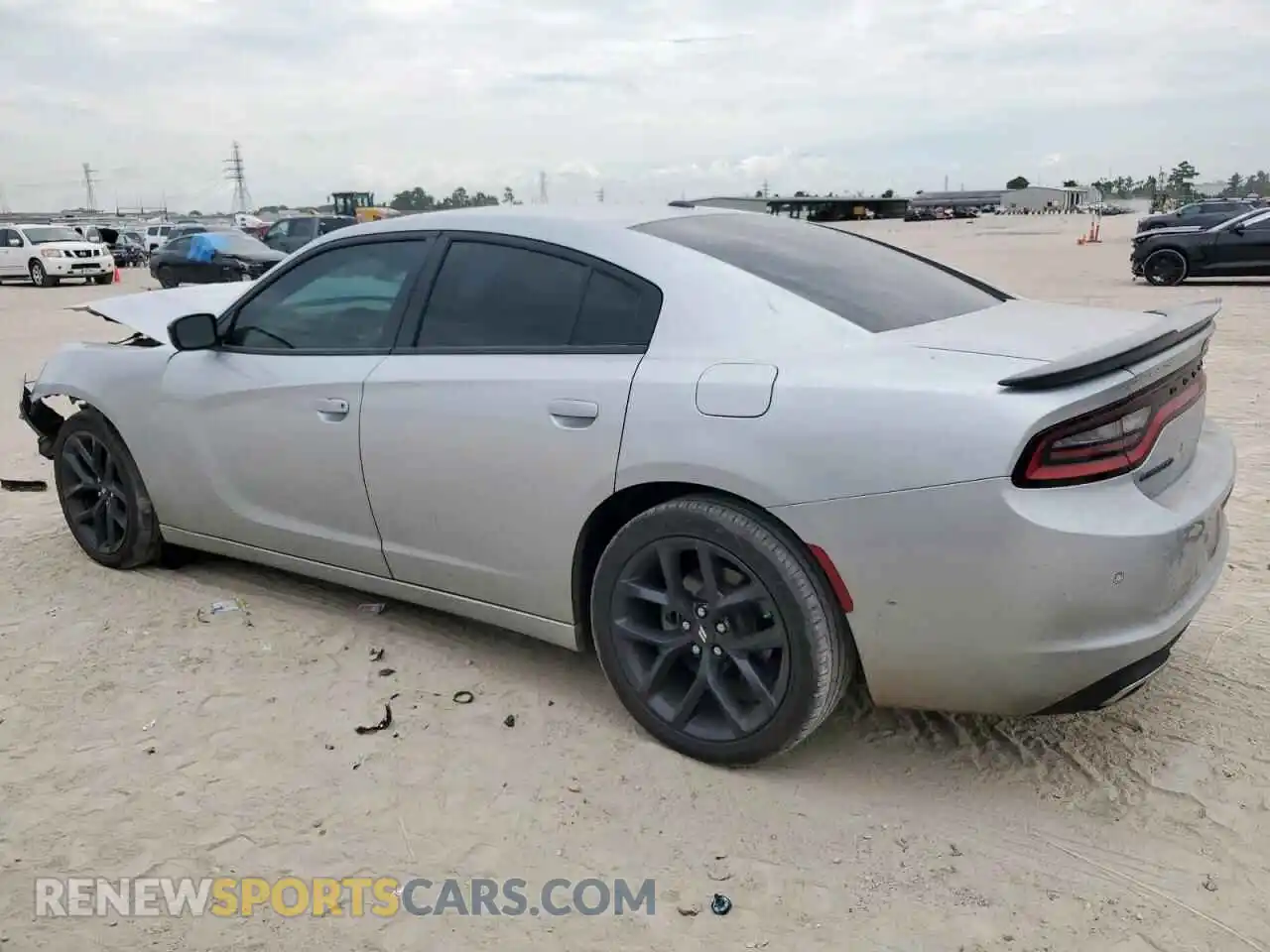 2 Photograph of a damaged car 2C3CDXBG7MH612836 DODGE CHARGER 2021