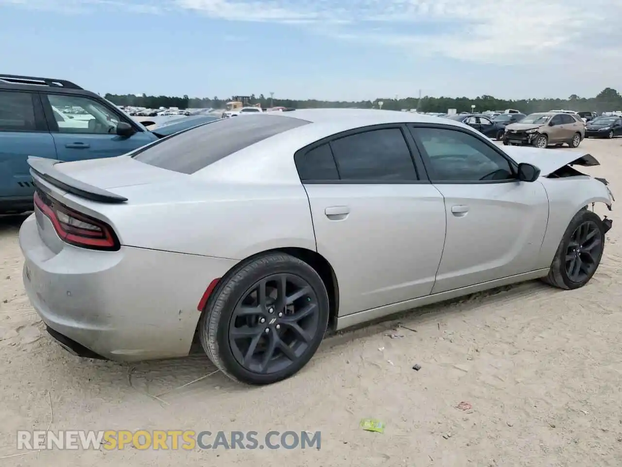 3 Photograph of a damaged car 2C3CDXBG7MH612836 DODGE CHARGER 2021