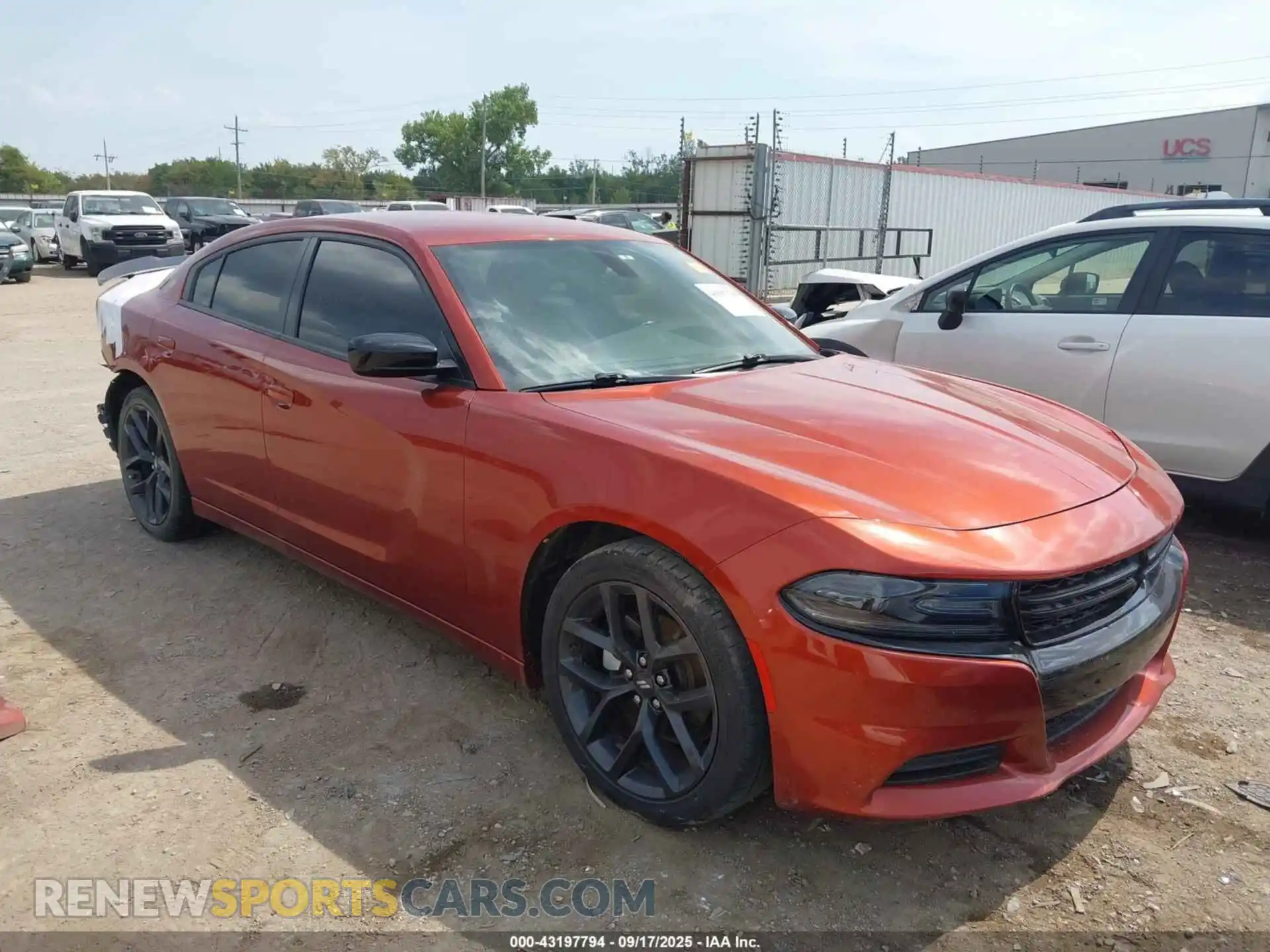 1 Photograph of a damaged car 2C3CDXBG7MH612920 DODGE CHARGER 2021
