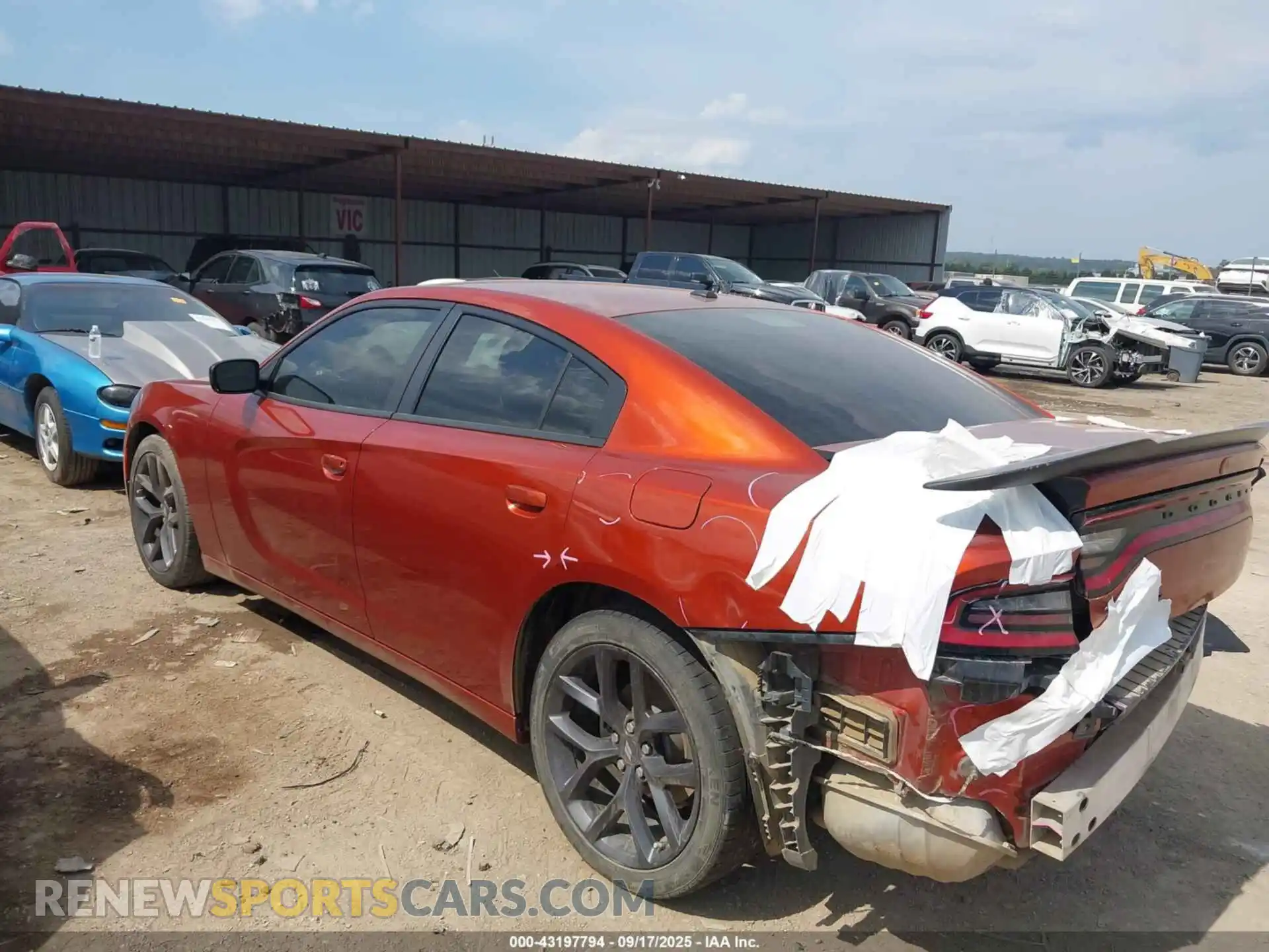 3 Photograph of a damaged car 2C3CDXBG7MH612920 DODGE CHARGER 2021