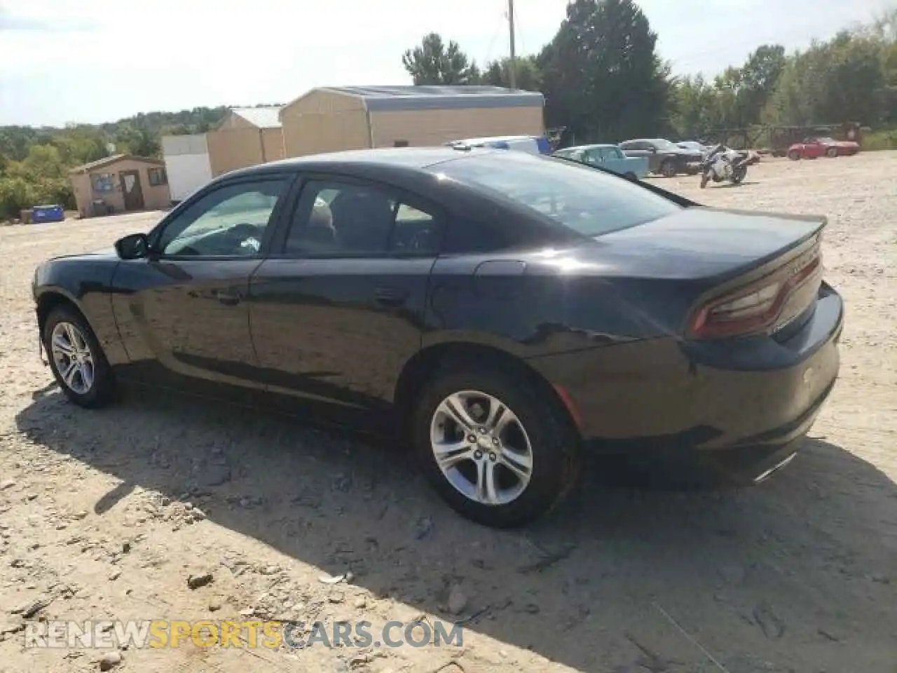 2 Photograph of a damaged car 2C3CDXBG7MH624548 DODGE CHARGER 2021