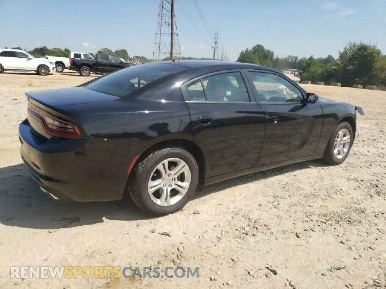 3 Photograph of a damaged car 2C3CDXBG7MH624548 DODGE CHARGER 2021