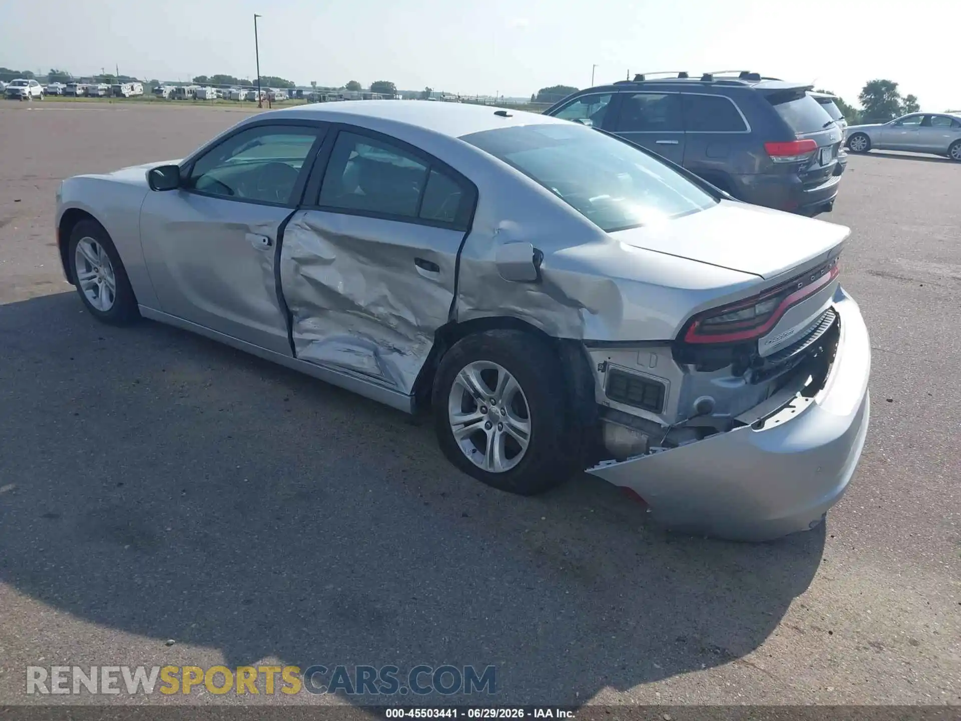 3 Photograph of a damaged car 2C3CDXBG7MH632195 DODGE CHARGER 2021