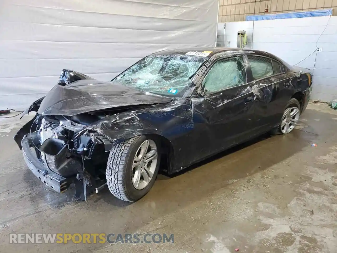 1 Photograph of a damaged car 2C3CDXBG7MH638837 DODGE CHARGER 2021